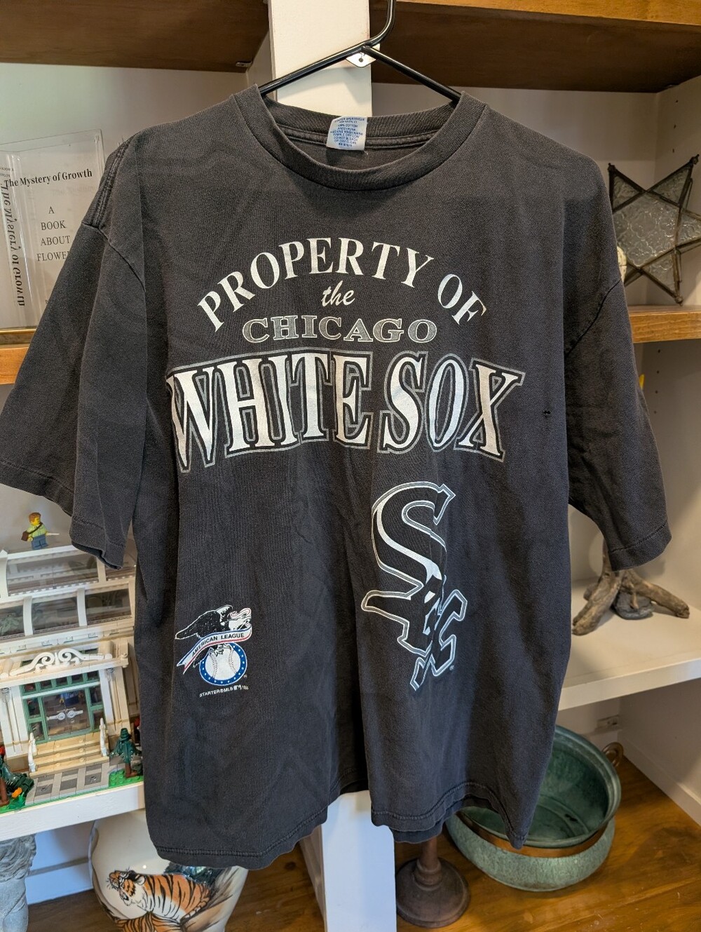 READ Vintage Starter Chicago White Sox T-shirt Size XL